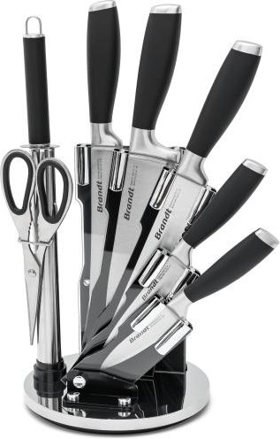 Qulinart Messerset Edelstahl Schwarz