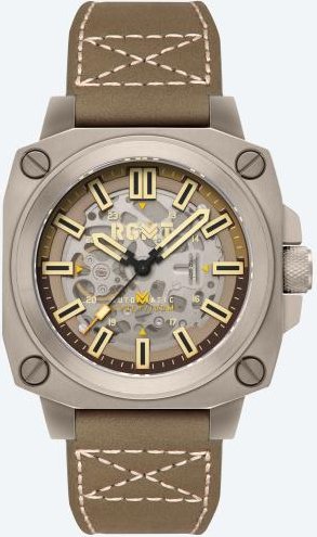 RGMT Automatikuhr "Altimeter" khaki-braun
