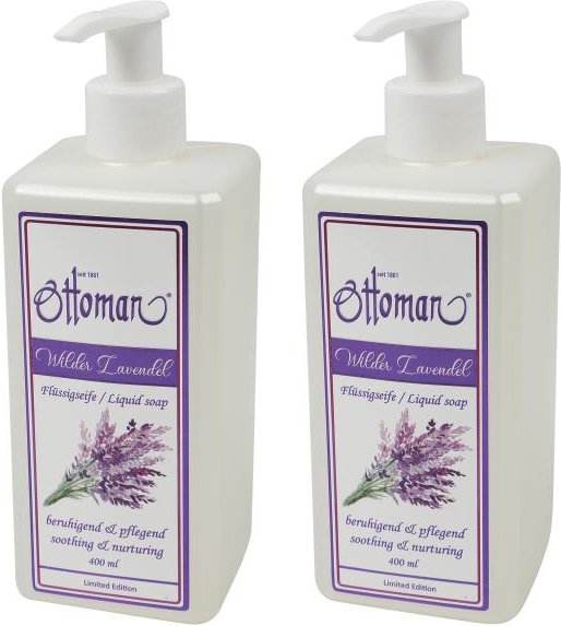 Ottoman Wilder Lavendel Flüssigseife 2x400ml