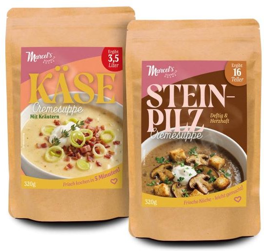 MarcelŽs Schnelle Küche-Creme-Suppen-Set "Allgäu"