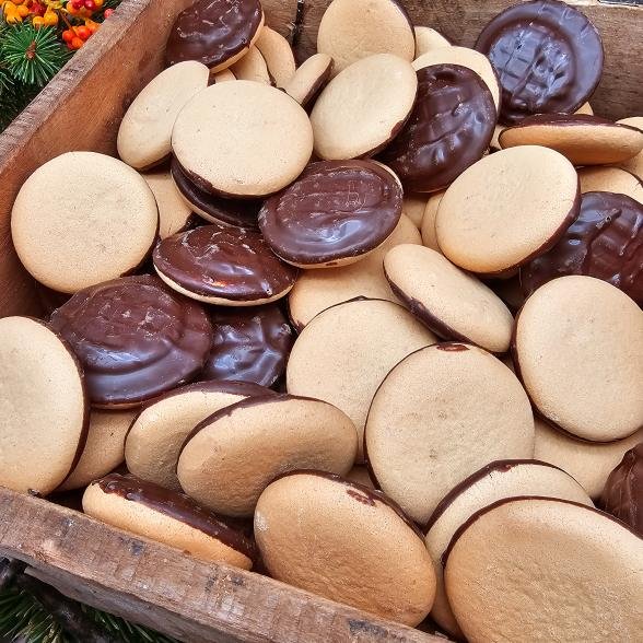 Bisquit-Kakao Traum m. Fruchtgelee 1 kg