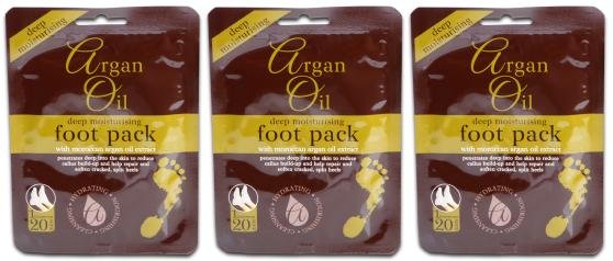 Argan Oil Fußmaske 3er Set