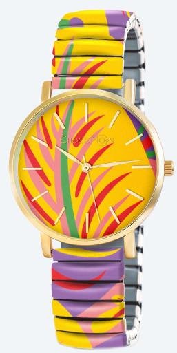 ChocoMoon Damenuhr "Sunny Leaf" Quarz