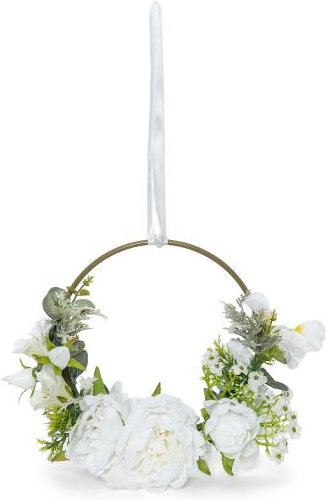 Peonien-Dekokranz 25cm