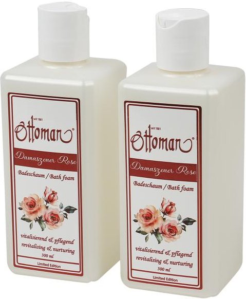 Ottoman Damaszener Rose Badeschaum 2x300ml