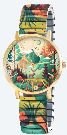 ChocoMoon Damenuhr "Magic Forest" Quarz