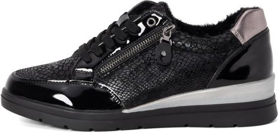 TOPWAY COMFORT Damensneaker schwarz