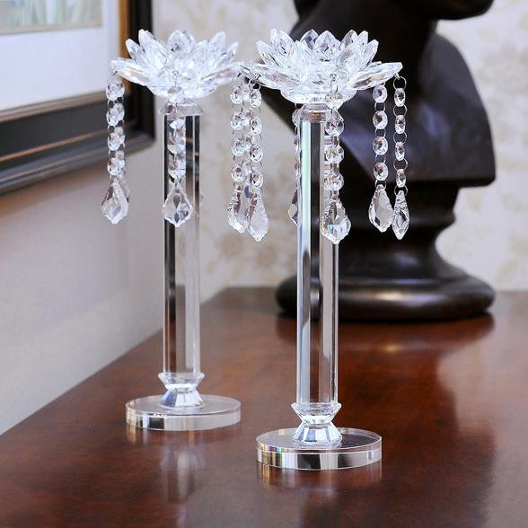 Crystal Dreams Kerzenleuchter 25cm Teelicht