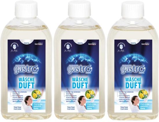 gastro Wäscheduft 3x500ml Ylang/Fresh-Cotton