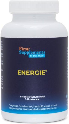 First/Supplements Energie 180 Kapseln 3-MV