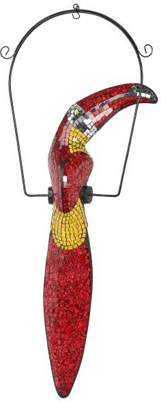 Darimana Tukan Spiegelintarsien 60cm rot-gelb