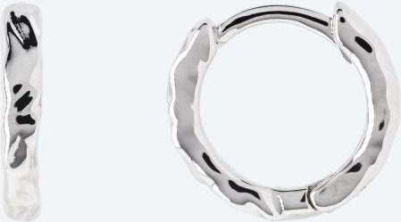 Creolen 925 Sterling Silber rhodiniert