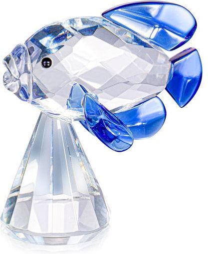 Crystal Dreams Fisch blau 7cm