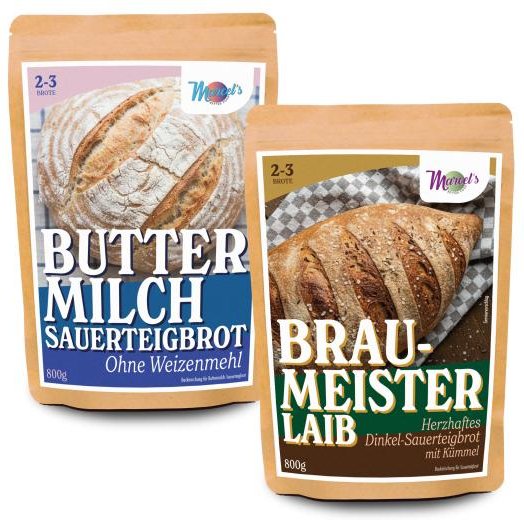 MarcelŽs Better Food - 4-6 Gourmet-Brote 2 Sorten