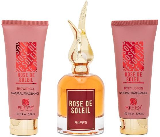 Riiffs Geschenkset 3-teilig Rose De Soleil