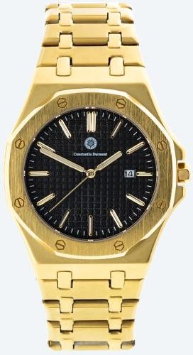 Constantin Durmont Herrenuhr "Montédur noir doré"