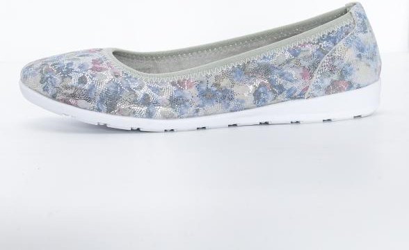 TOPWAY COMFORT Damenballerina gemustert