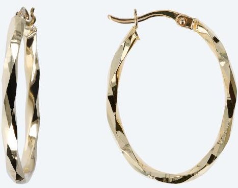 Creolen 375 Gelbgold