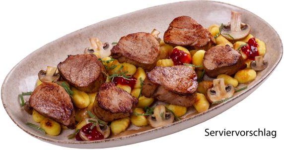 Schweinefilet in Schwammerlrahm 800g