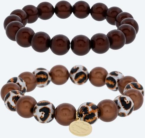 SET: 2 x Lucky Pearl Armband