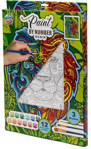 Malen nach Zahlen Löwe