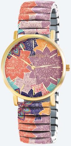 ChocoMoon Damenuhr 'Graphic Mandala' Quarz