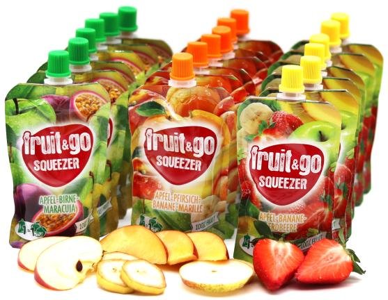 Fruit&Go Squeezer 18x100ml