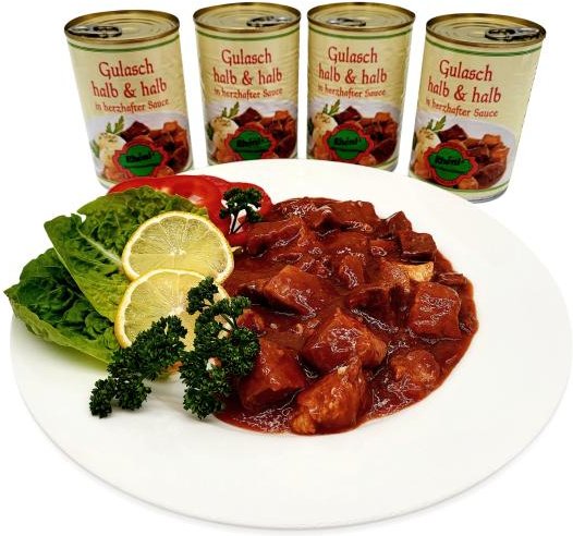Gulasch halb & halb