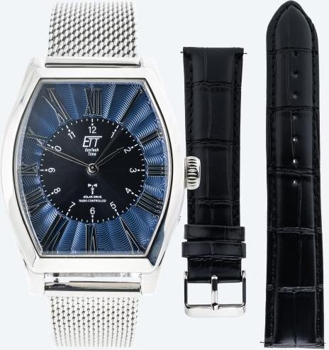 ETT Funk-Solar Herrenuhr, inkl. Ersatzlederband