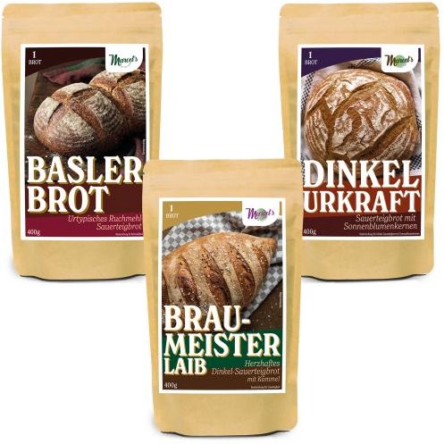 MarcelŽs Better Food - 3er Wohlfühlbrote-Set