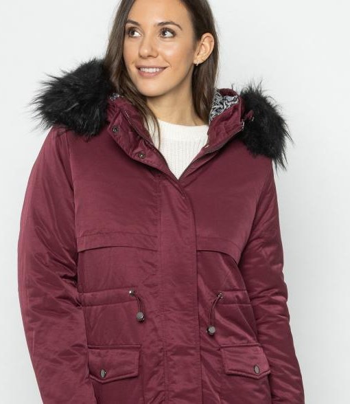 FASHION NEWS Damen-Jacke bordeaux
