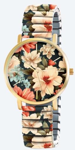 ChocoMoon Damenuhr "Flower Paradise" Quarz