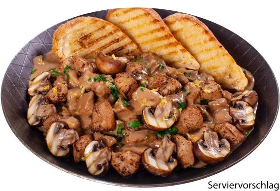 Hendlragout in Schwammerlsauce