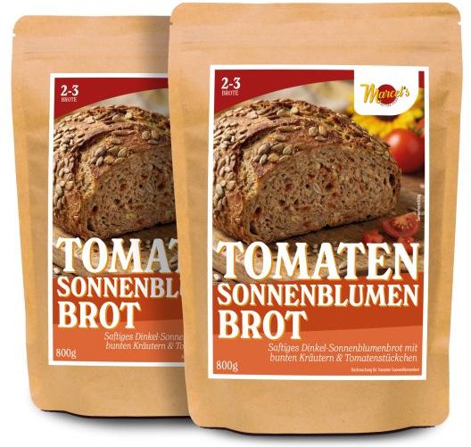 MarcelŽs Better Food - Tomaten-Sonnenblumenbrot