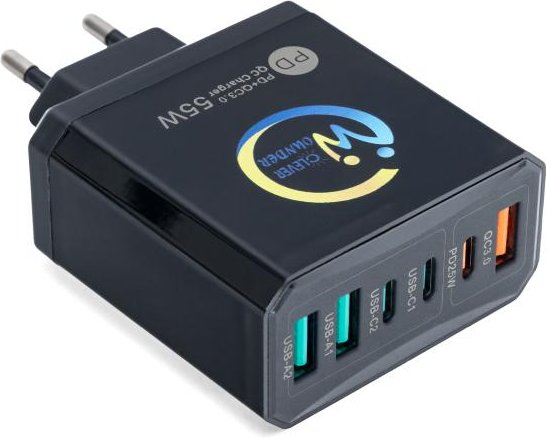 Reiseadapter schwarz Netzteil