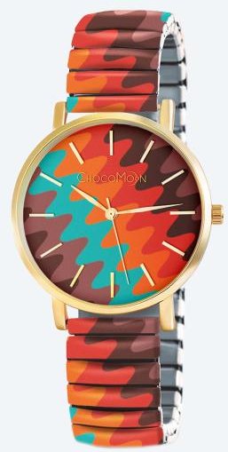 ChocoMoon Damenuhr "Rhytmic Waves" Quarz