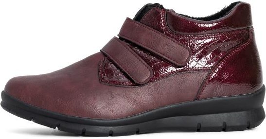 TOPWAY COMFORT Damenstiefeletten burgundy