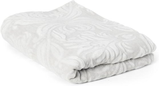 Gözze Kuscheldecke Ornament grau 150x200cm