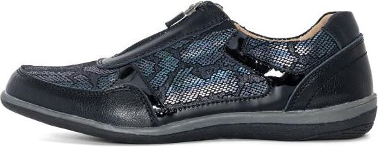 TOPWAY COMFORT Lederslipper schwarz