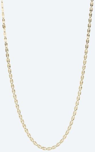 Plätchen-Kette 585 Gelbgold ca. 50 cm