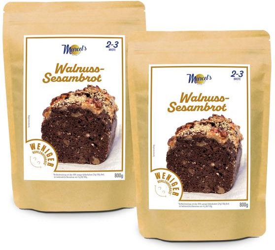 MarcelŽs Better Food - Walnuss-Sesambrot