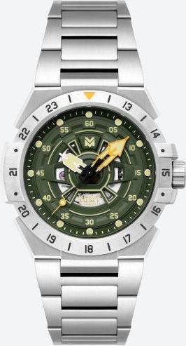 RGMT Herren-Automatikuhr "Himars" grün