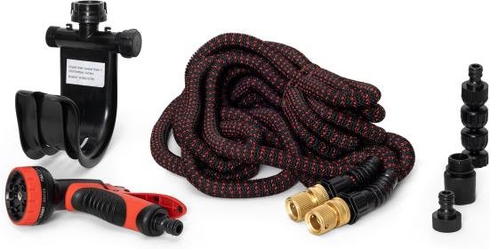 DOit Gartenschlauch scharz/rot 22,5m