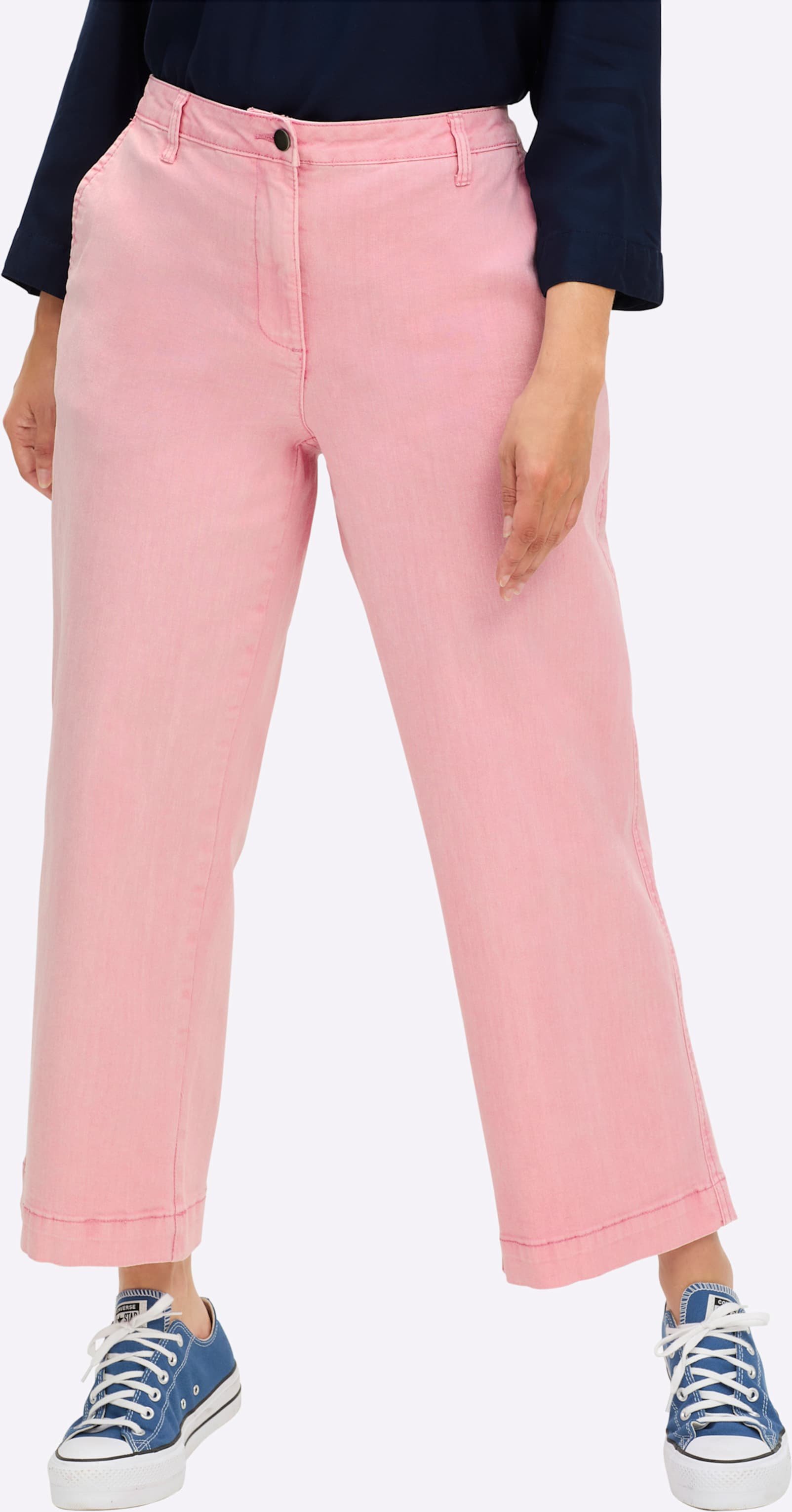 Thumbnail - Sheego Culotte mit aufgesetzten Taschen hinten