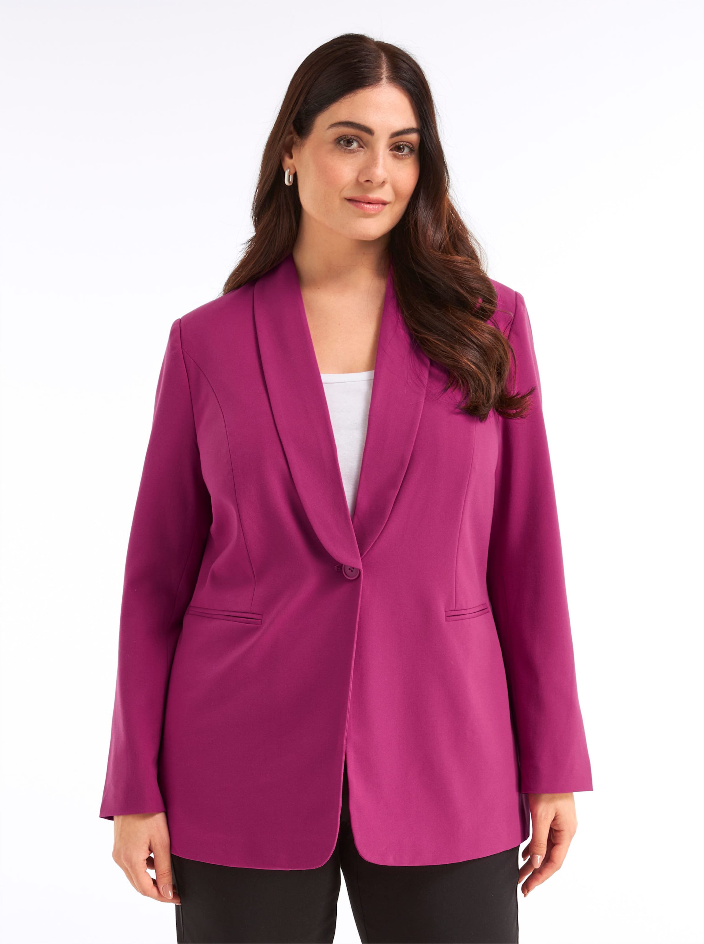 Sheego Blazer in langer Form