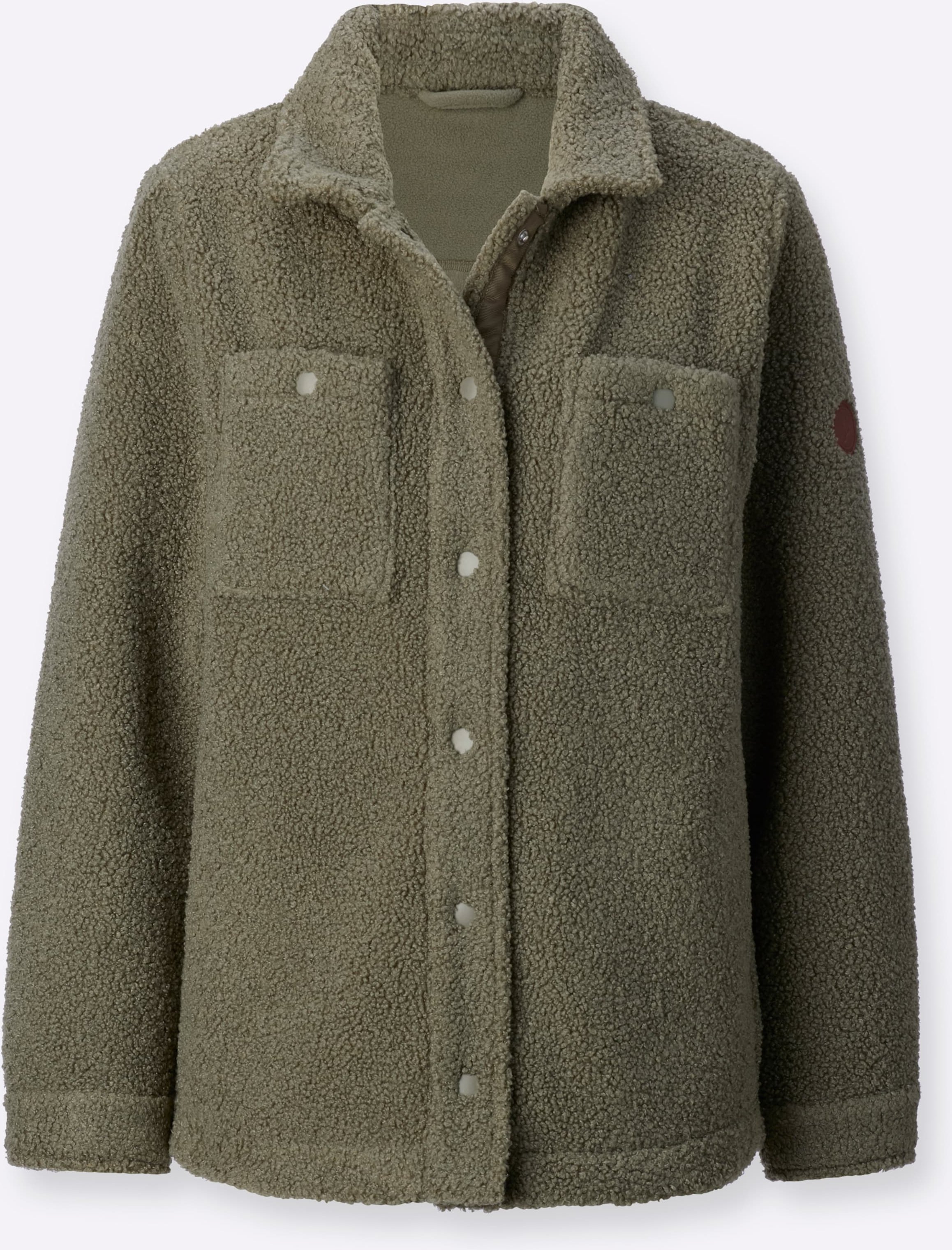 Sheego Jackenblazer aus Fleece
