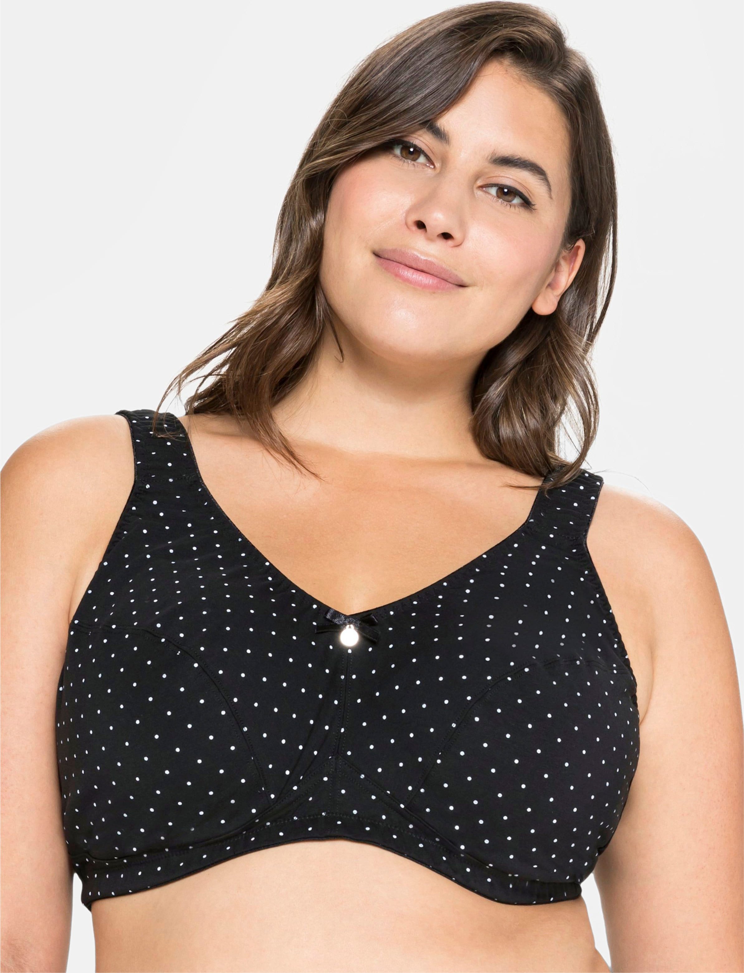 Sheego Entlastungs-BH ohne Bügel im Doppelpack