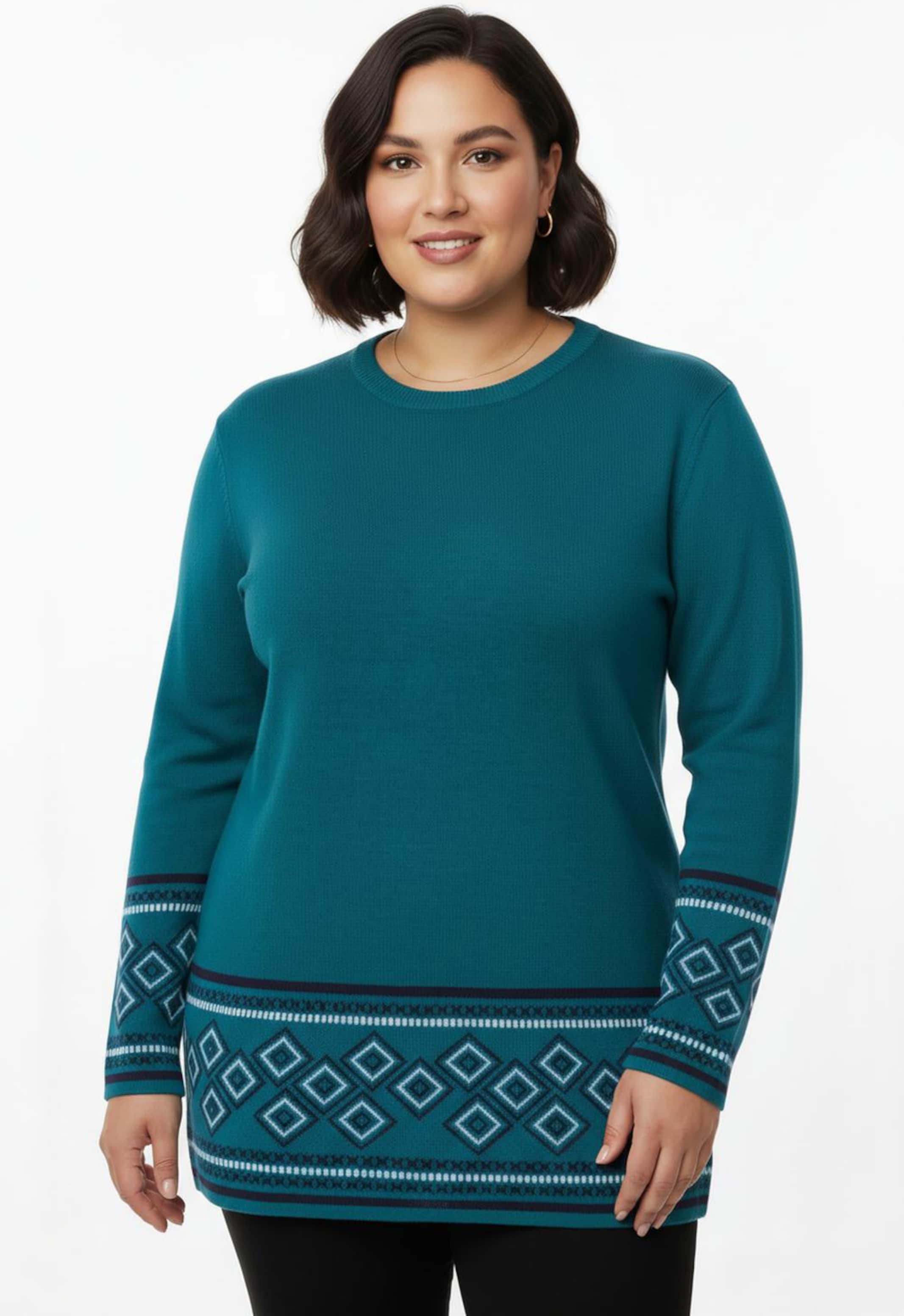 Sheego Longpullover weich wie Kaschmir