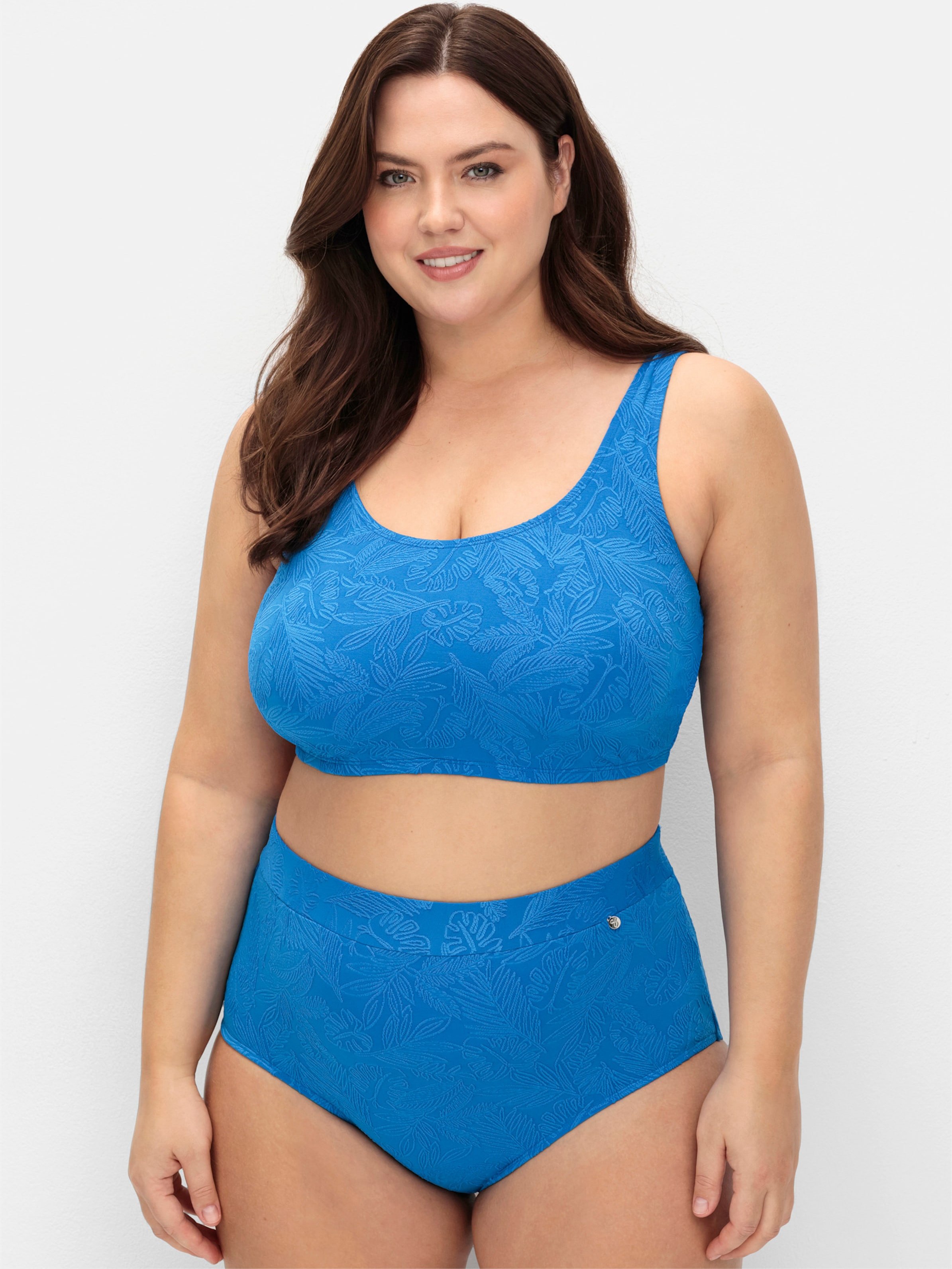 Sheego Bikini-Hose aus Struktur-Material