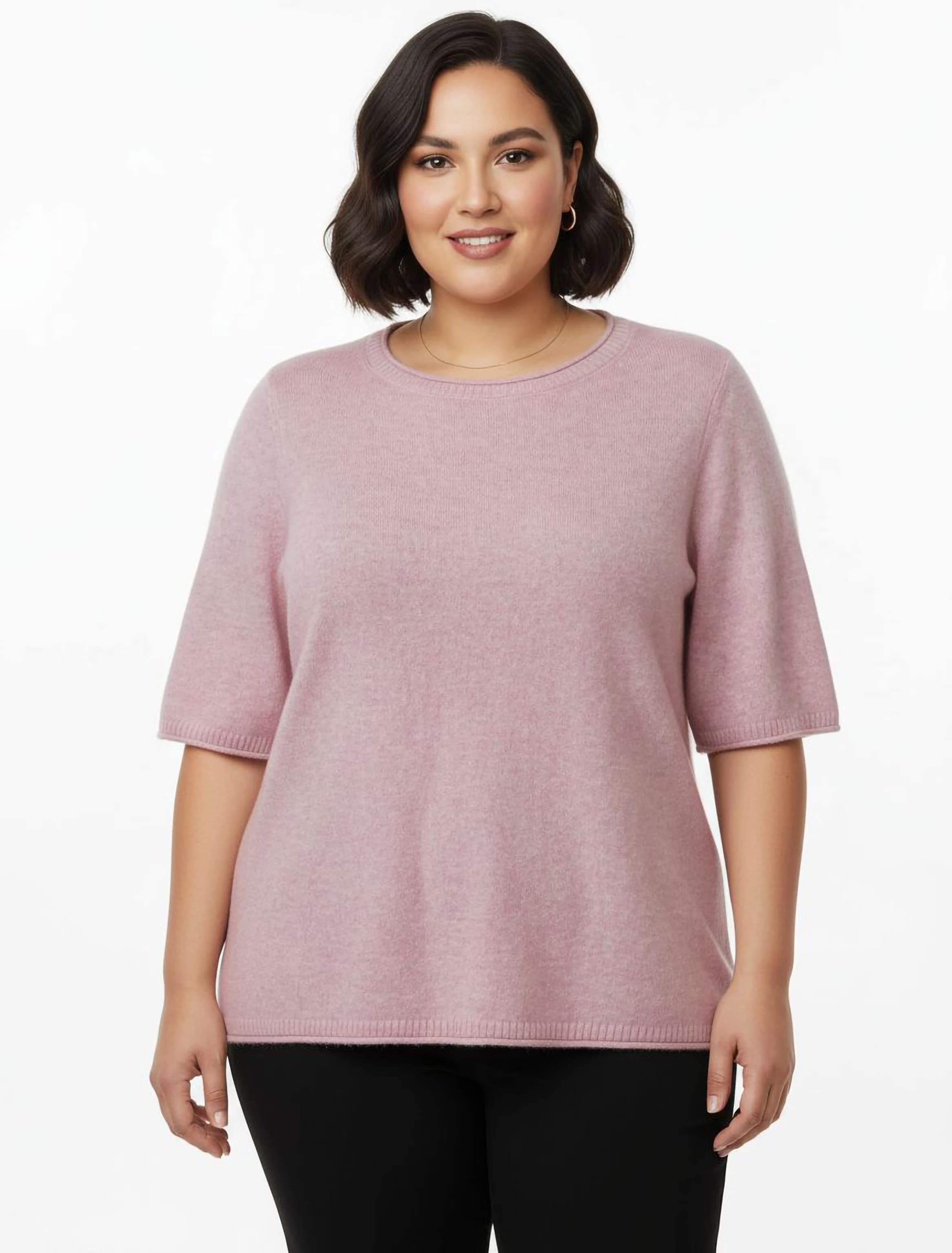 Thumbnail - Sheego Feinstrickpullover mit Kaschmir